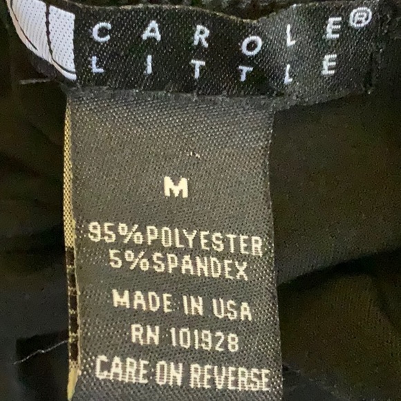 Carol Little Sleeveless Black Blouse - Picture 4 of 4